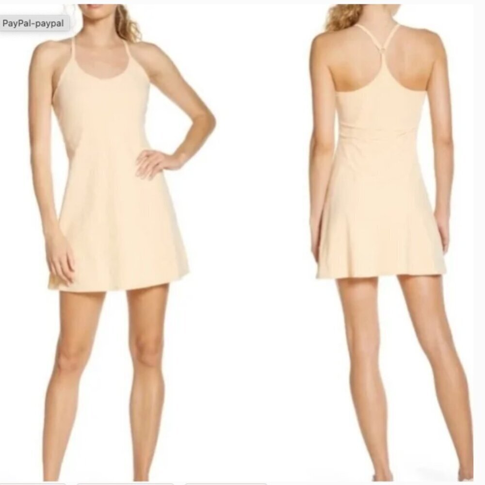 Outdoor Voices Exercise Dress Toscana Peach Racerback